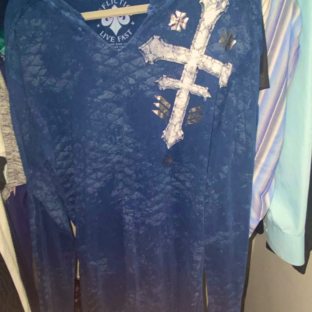 6 mens Affliction shirts! Size XL